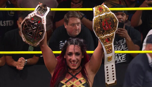 Jacy Jayne Debuts as Knockouts Champion, Blazes Trail in WWE-TNA Crossover History